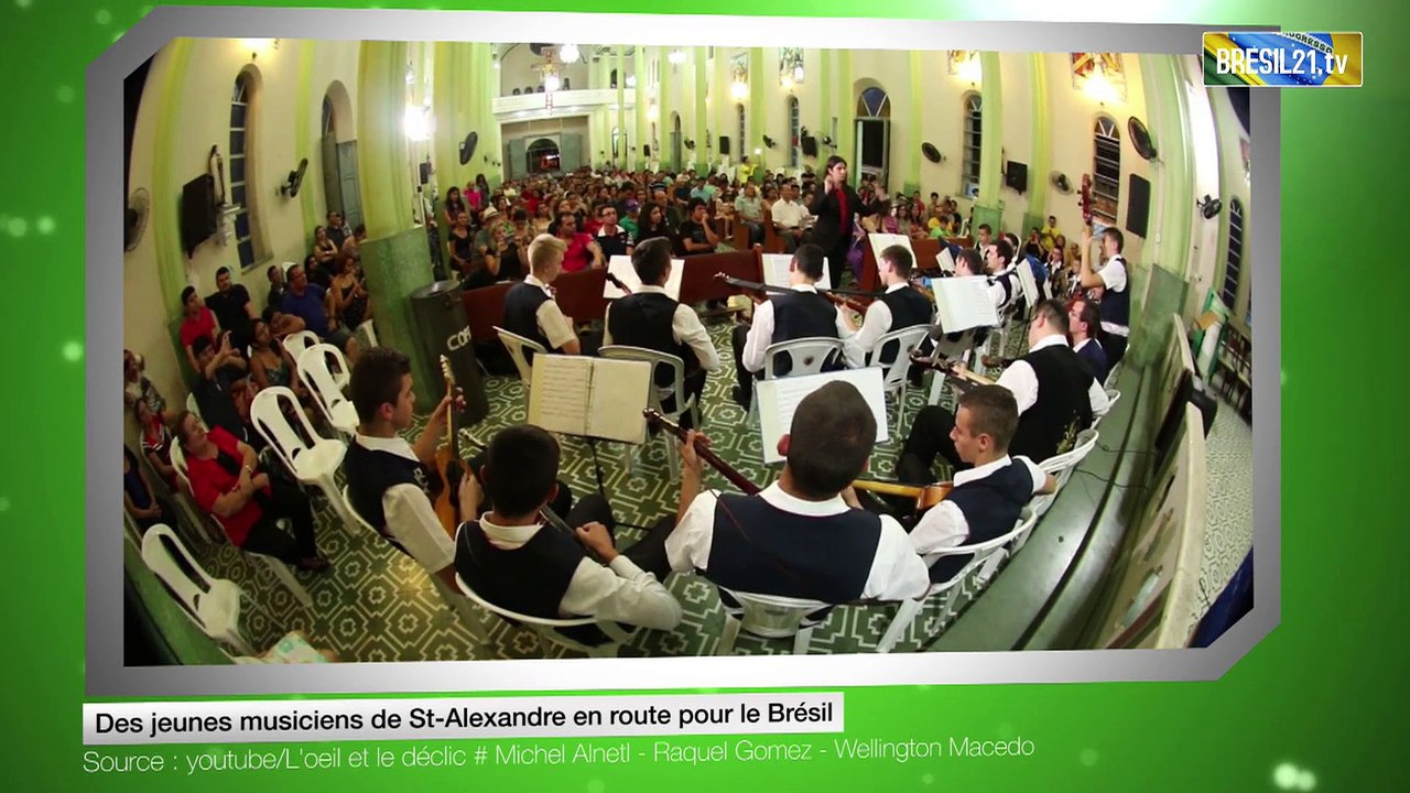 Des jeunes musiciens de St-Alexandre en route pour le Brésil