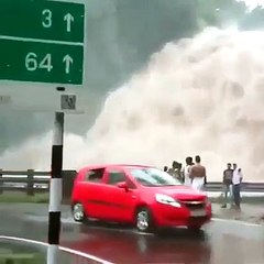 Beautiful Water Flows in Kerela after Rain