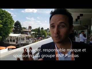 Sébastien Guyader, responsable de la marque et du sponsoring de BNP Paribas