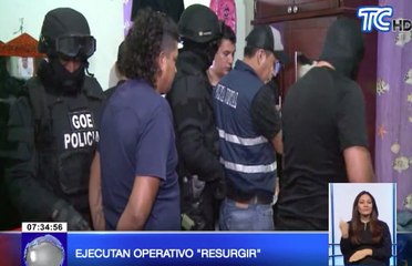Ejecutan operativo “resurgir”  en Machala