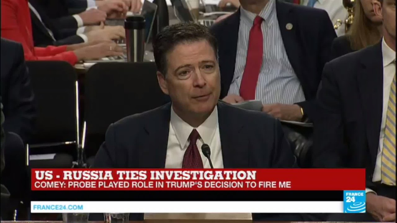James Comey on Trump and Flynn: "I was so stunned by the conversation that I just took it in"