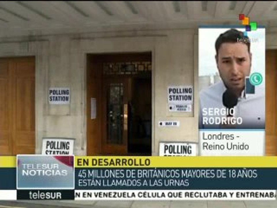 Inician las elecciones generales en el Reino Unido