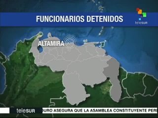 Detienen a policías venezolanos por hechos irregulares