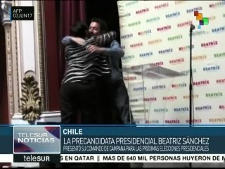 Chile: precandidata Beatriz Sánchez presenta su comando de campaña