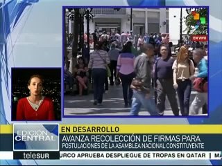 Venezuela: miles de estudiantes respaldan la Asamblea Constituyente