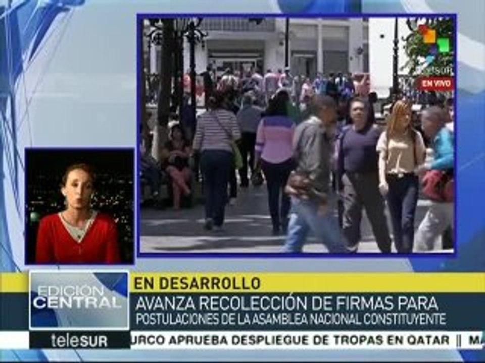 Venezuela: miles de estudiantes respaldan la Asamblea Constituyente