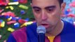 When Xavi said goodbye to FC Barcelona 