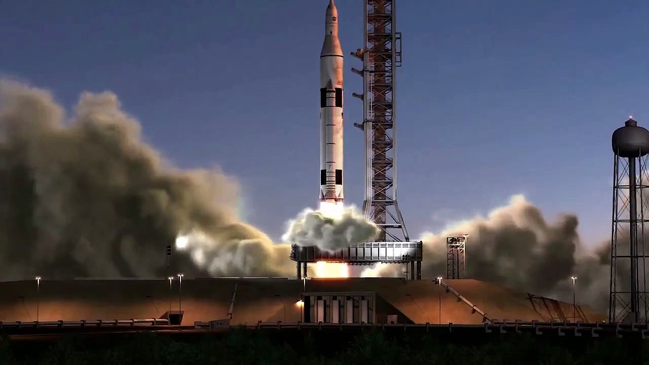 Rocket Taking Off