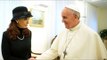 Papa Francisco se reúne con la presidenta de Argentina, Cristina Fernández