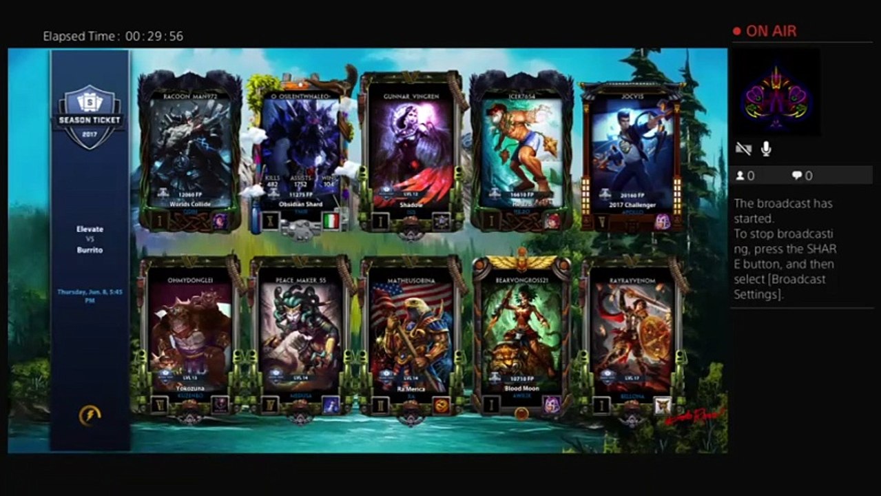 Smite Live ConquestPS4 Broadcast (5)