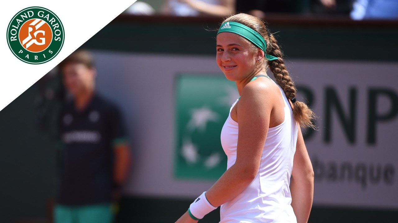 Roland-Garros 2017 : 1/2 finale Ostapenko - Bacsinszky - Les temps forts