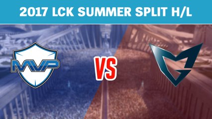 Highlights: MVP vs Samsung Galaxy - 2017 LCK Summer Split