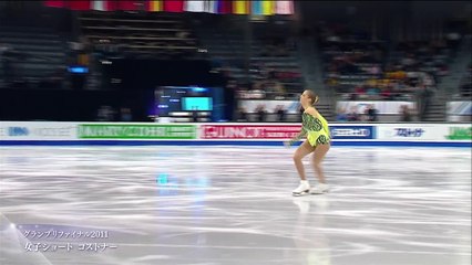 Carolina Kostner GPF 2011 Figure skating