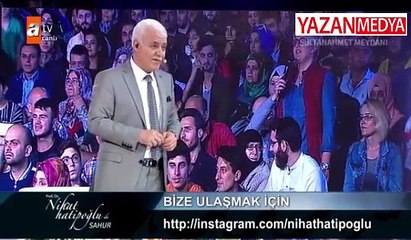 Nihat Hatipoğlu'na Sorulan Soru Ağızları Açık Bıraktı