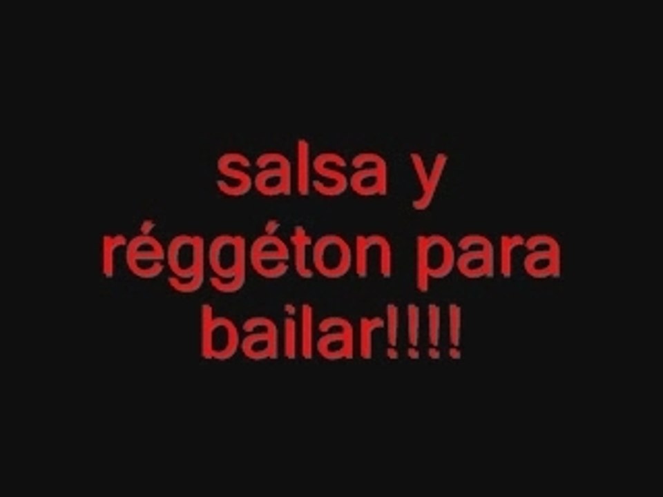 Salsa y régétton
