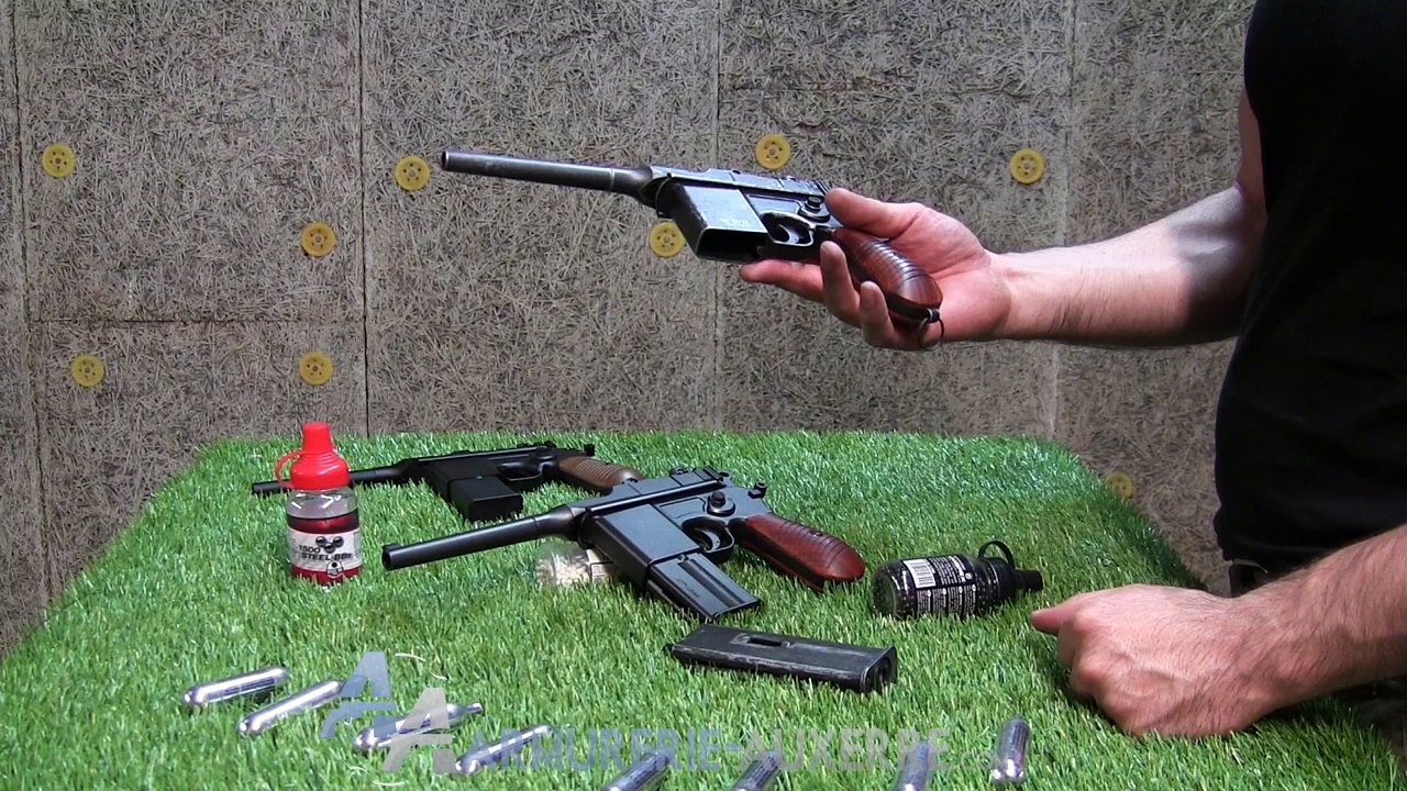 Pistolets C96 & M712 WWII 4.5 Legends Umarex , FULL AUTO