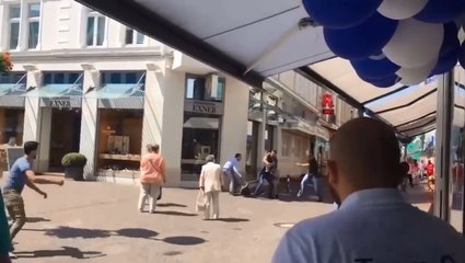 Des braqueurs de bijouterie arrêtés par des passants.