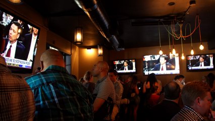 In bars across D.C., rounds and eyes are on Comey