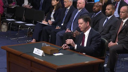 Comey detalla al Senado presiones de Trump al FBI