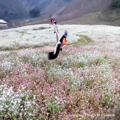 Vietnam Motorbike Tours - A folk games of the Hmong ethnic minority