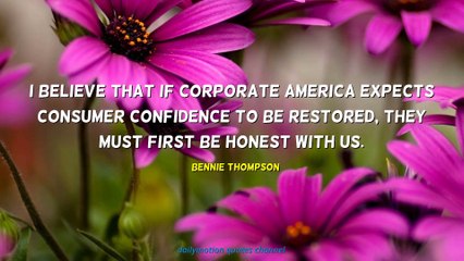 Bennie Thompson Quotes