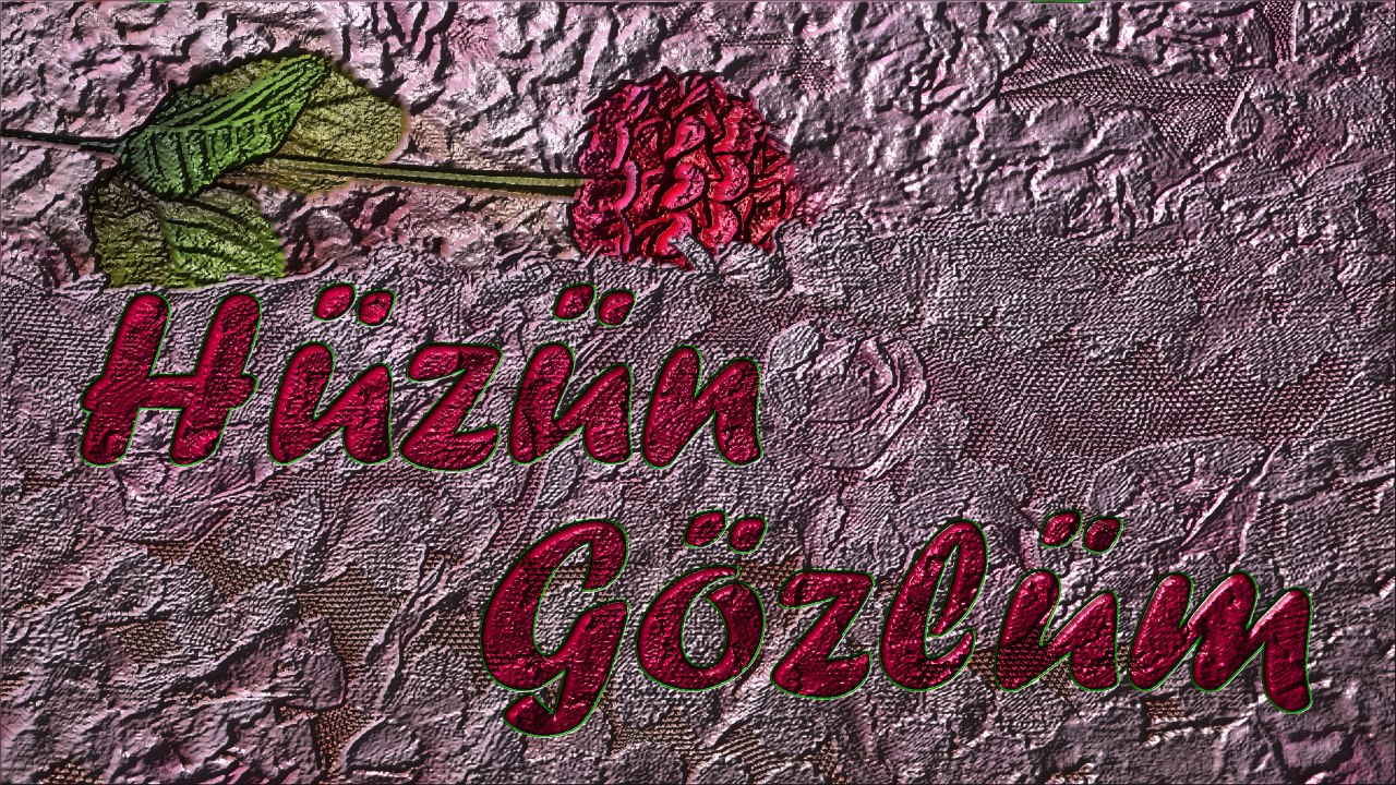 Şair Yazar Enver ÖZEL'in Hüzün Gözlüm Şiiri