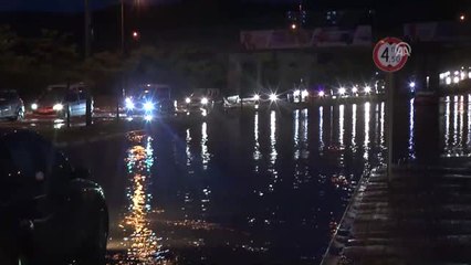 Gölbaşı'nda Sağanak ve Dolu Etkili Oldu