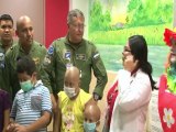 Fundación niño con cáncer recibe donativo de fuerza aérea