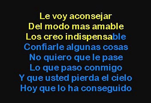 Los Humildes - Disculpe Usted (Karaoke)