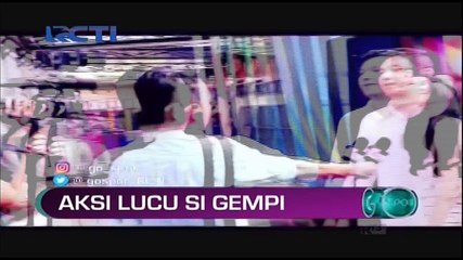 Aksi Lucu Putri Gading dan Gisell