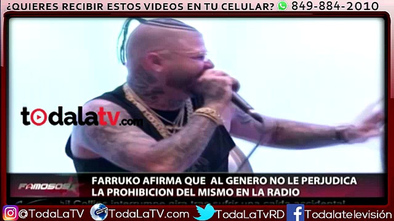 Farruko afirma que al género urbano no le hace falta radio-Famosos Inside-Video