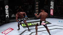EA SPORTS™ UFC head kick knockout at the end