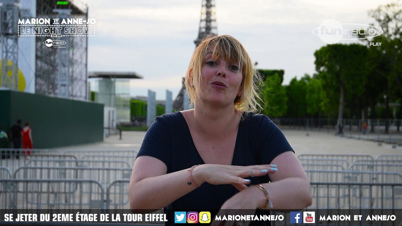 SE JETER DU 2EME ÉTAGE DE LA TOUR EIFFEL - Mari...