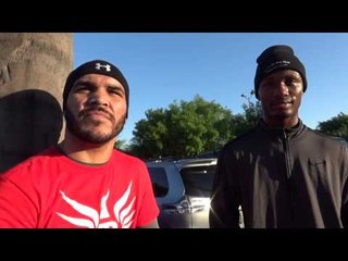 Ray Beltran & Kenneth Sims Jr on mayweather vs pacquiao - EsNews