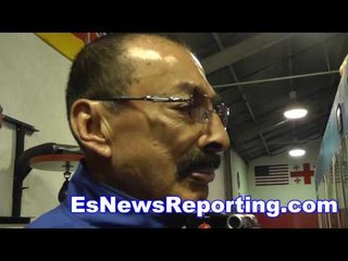 boxing trainer Ignacio Nacho Beristáin Spanish interview - EsNews