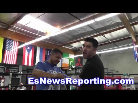 brandon rios to shannon briggs lets go champ - EsNews boxing
