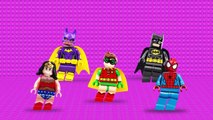 Finger Family Song Superheroes _ Batman Lego Finger Familffy Song _ Nursery Rhymes fo