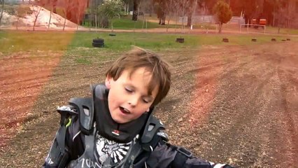 6 year old Crusty Demon, Jasyn Roney Jumping his 50cc and 65cc