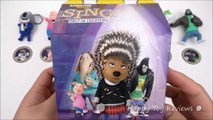 FULL SET 2016 McDONALD'S SING MOVIE HAPPY MEAL TOYS USA 7 1 8 UNBOXING COLLECTION REVIEW US WORLD-Be