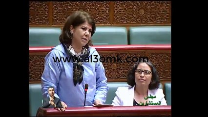 ‫شاهد أجمل تدخل لبرلمانية حول حراك الريف .. بهدلات وزير الداخلية‬ - YouTube