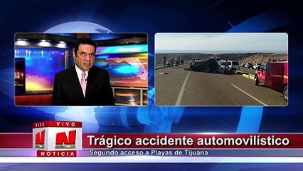 Trágico accidente automovilístico en Tijuana