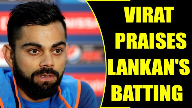 ICC Champions trophy : Virat Kohli praises Sri Lankan side | Oneindia News