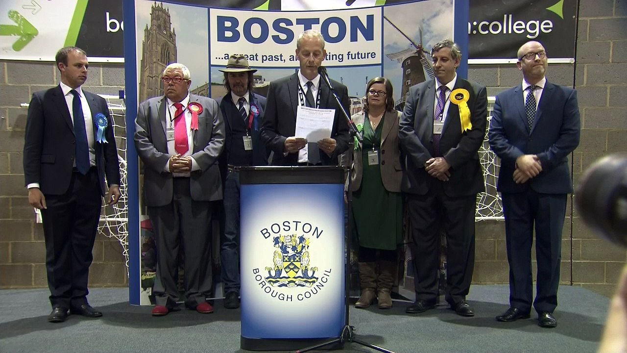 Ukip leader Paul Nuttall loses seat to Conservatives