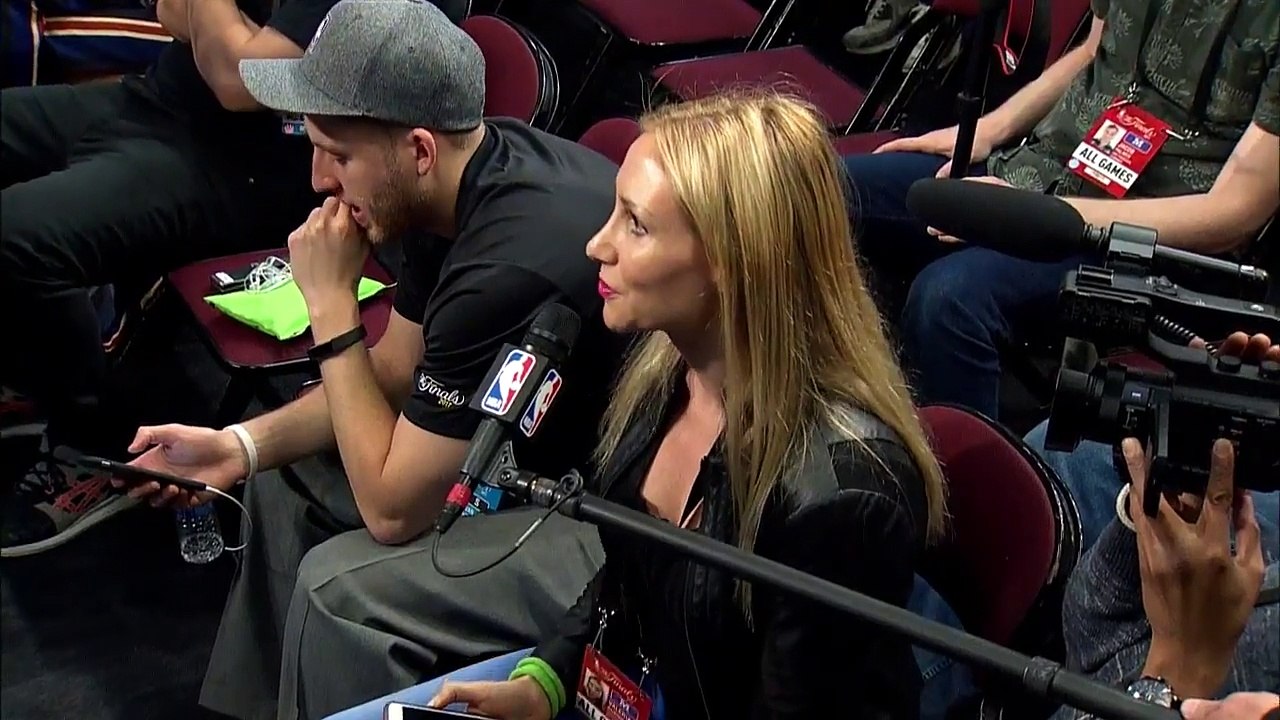 【NBA】Stephen Curry Media Availability  Game 4 Warriors vs Cavaliers  June 8,2017