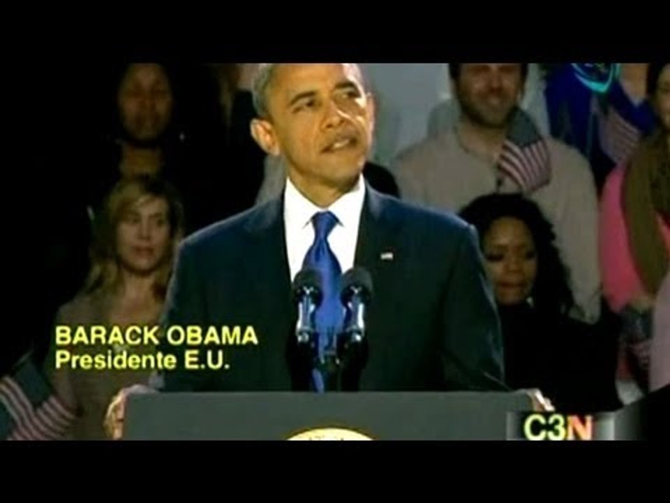 Retiene Barack Obama la Casa Blanca por cuatro años más