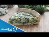 Receta de Quiche de Brócoli y Queso / Cómo hacer Quiche de Brócoli y Queso