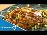 Receta de Pollo a la española / Cómo preparar pollo a la española