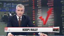 KOSPI hits record high of 2,380 on Friday early trading