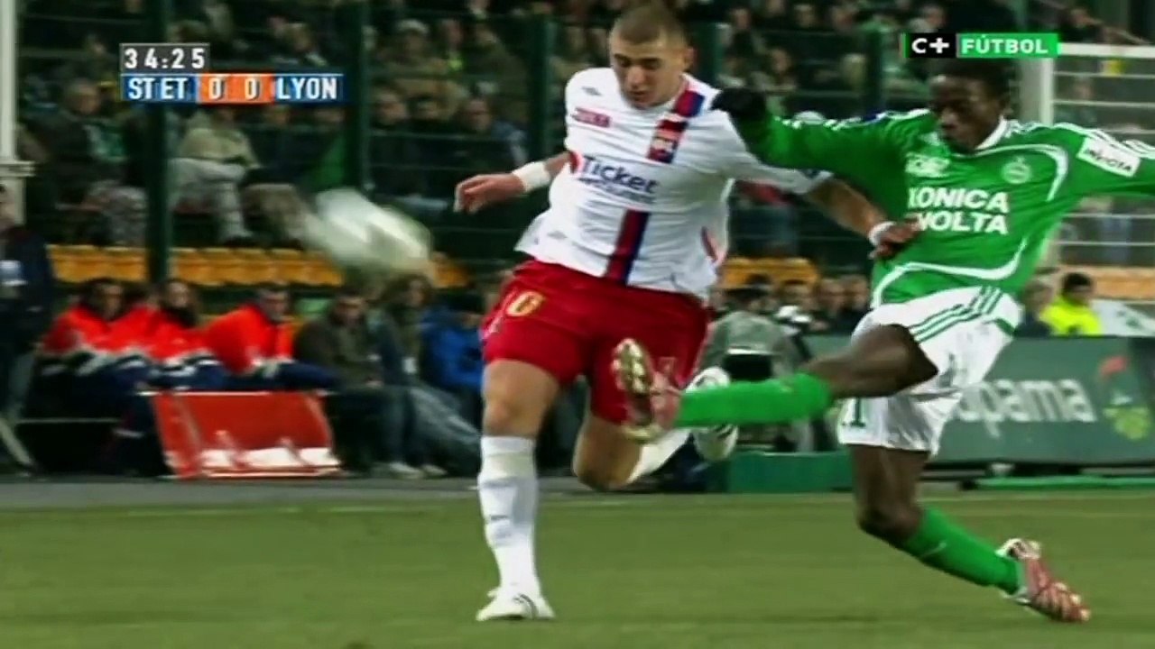 Karim Benzema vs Saint-Etienne (A) 27/01/2008