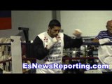 vanes martirosyan on mitts& jhonny gonzalez shaow boxing